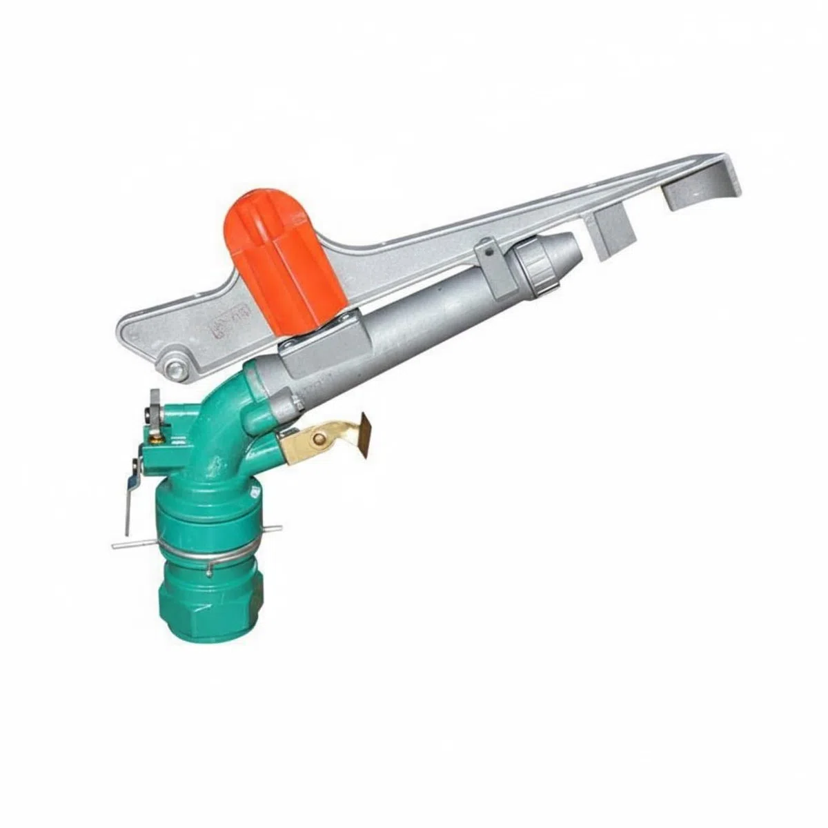 Bewässerungssprenger Gartenregner Rasensprenger Feldsprenger Kreisregner Hochbelastbar mit Einstellbarer Sprühweite Und Muster 0 Bis 360 Grad, Kupfer 2.5inch 50