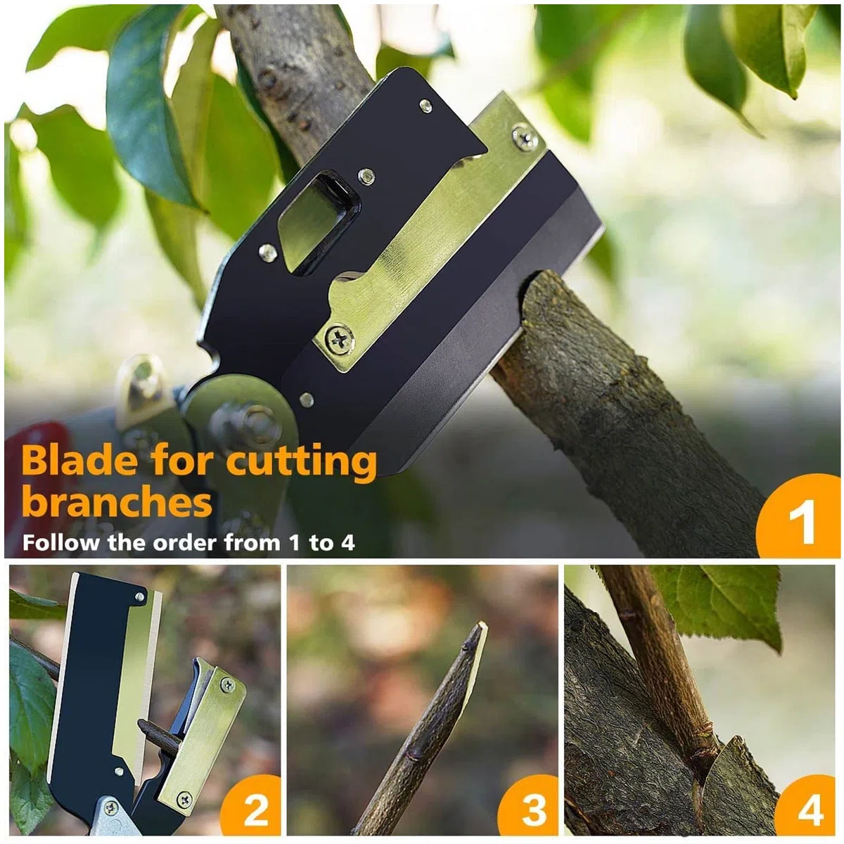 Garten-Pfropfwerkzeug-Gartenscheren-Set, multifunktionales Gartenscheren-Set mit Pfropfbändern und Ersatzklingen, Pflanzenzweig-, Reben- und Obstbaum-Schneideschere, perfekt für Obstbäume