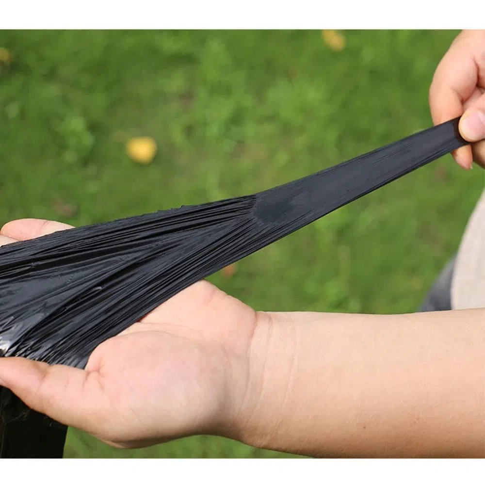 Garten-Gemüse Kunststofffolie 2,5/5,5 kg 1S Schwarze Streufolie zum Jäten, Verdicken, Anti-Aging, haltbar, ziehfest, feuchtigkeitsspendend, landwirtschaftliche Folie