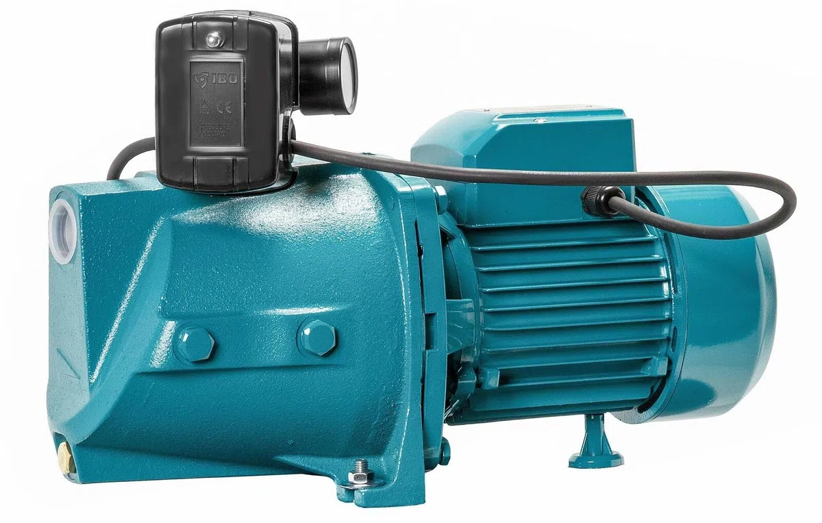 Gartenpumpe Wasserpumpe 1500 W 4800 L/Std Jetpumpe IBO JSW 150 + Druckschalter