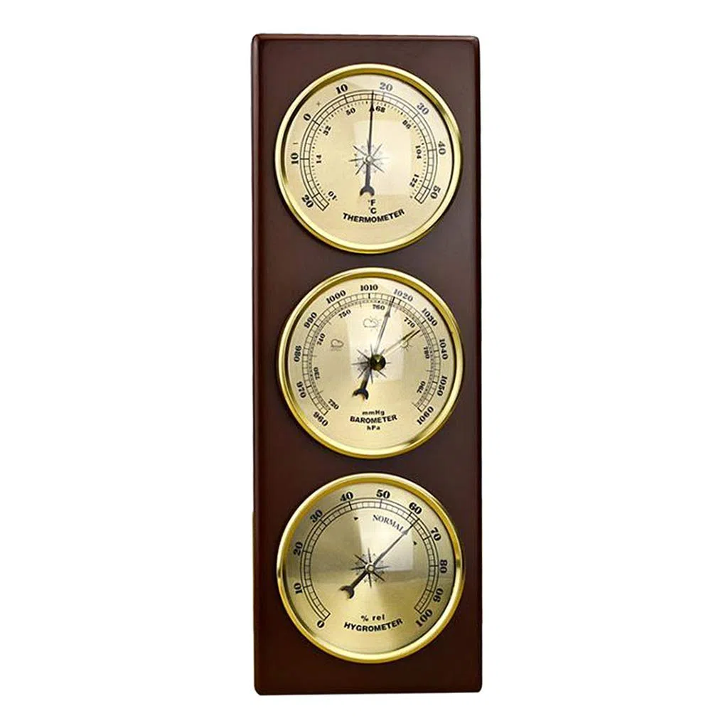Haus Wetterstation Analog Barometer Thermometer Hygromete dx